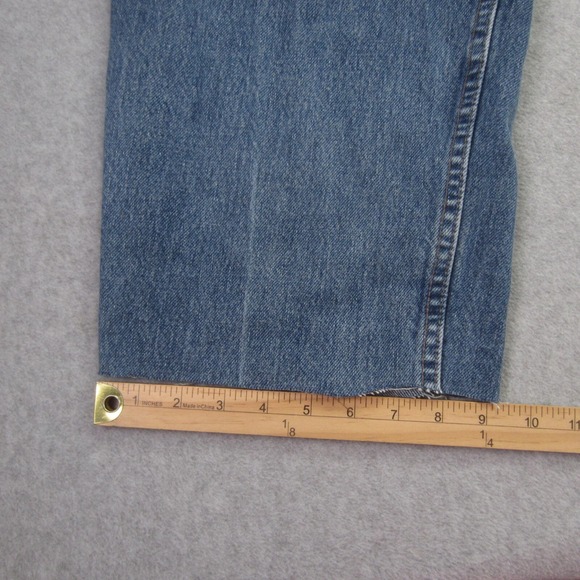 Vintage Levis Jeans Mens 36x28 SilverTab Loose Fit Baggy Cut Off USA 90s‎ - Picture 14 of 16